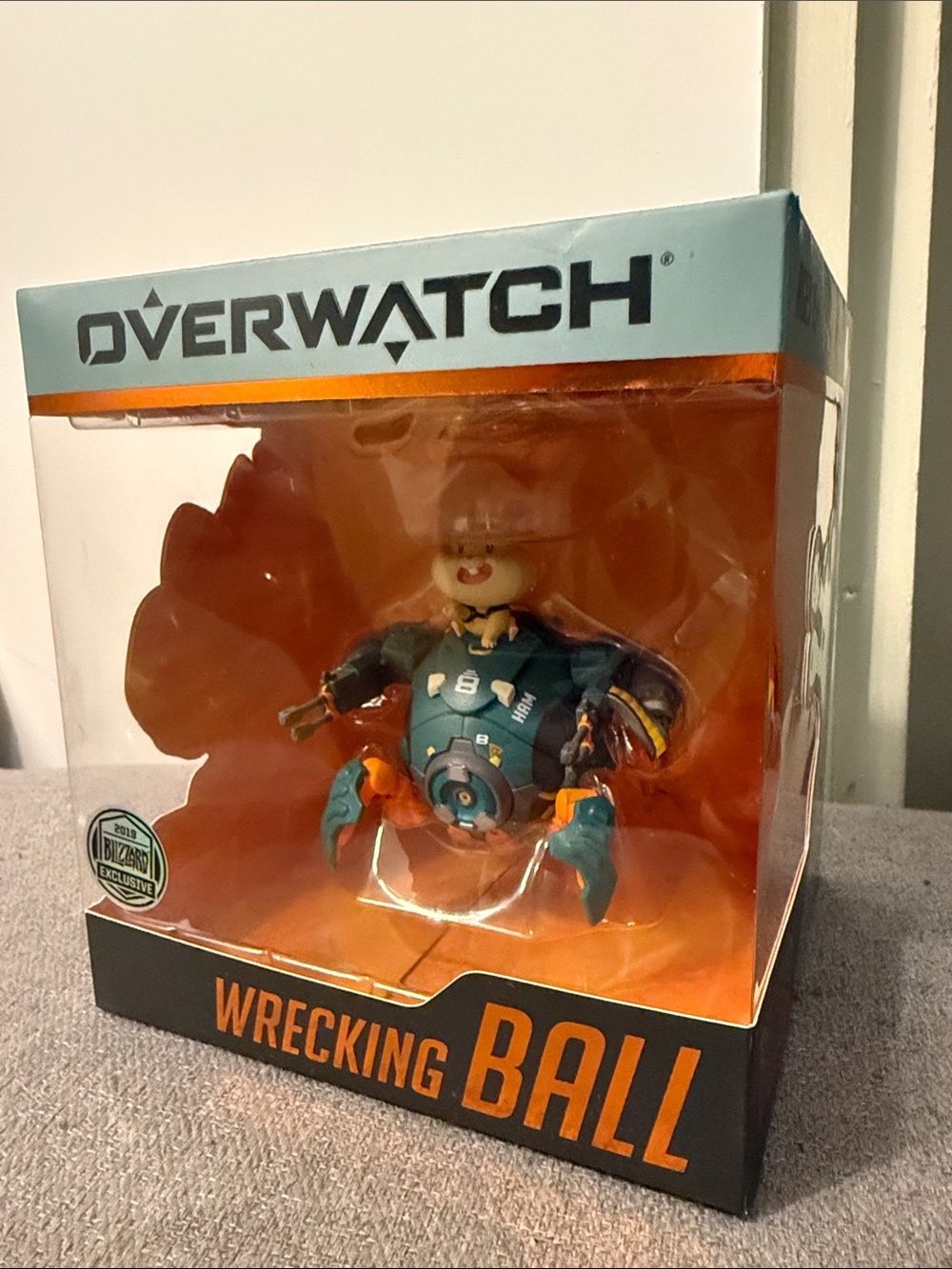 Wrecking Ball Action Figure - Teal and Orange 2019 Blizzard Exclusive